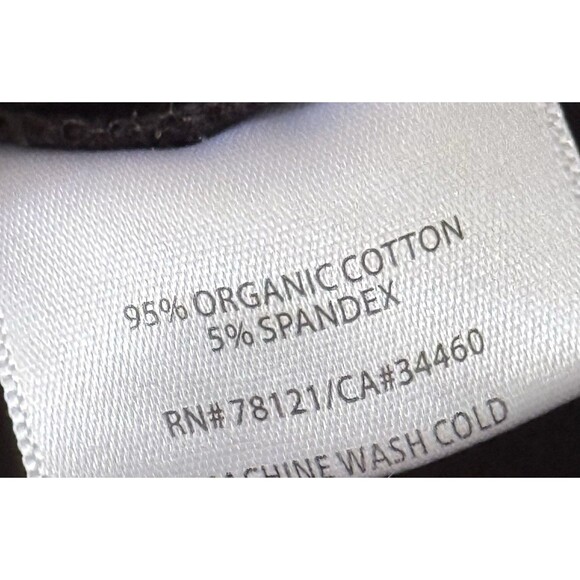 Eileen Fisher Women's Small Pull On Pants Black Straight Leg #RN78121 - Picture 9 of 9